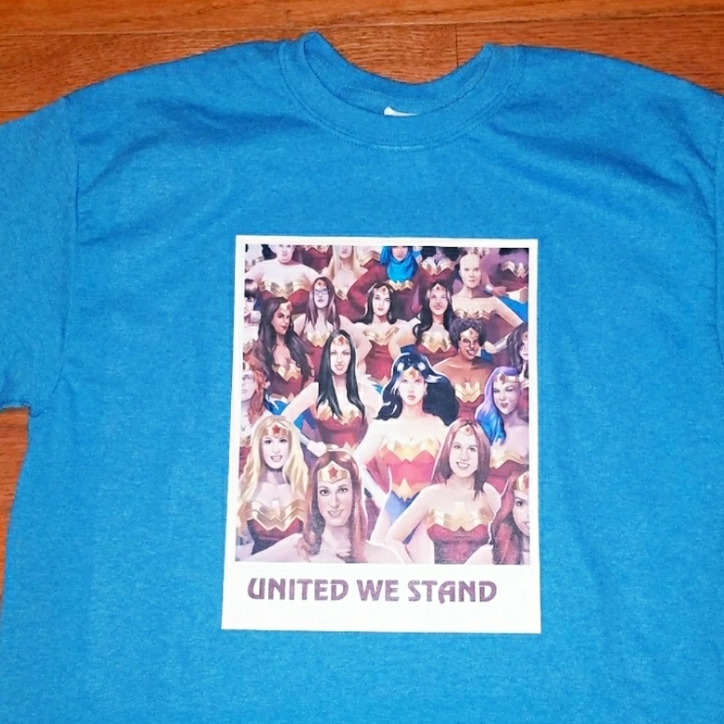 Brand New Wonder Woman United We Stand Tee